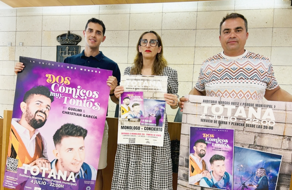 El Marcos Ortiz acoger el espectculo Dos cmicos muy tontos y el concierto gratuito del grupo 
